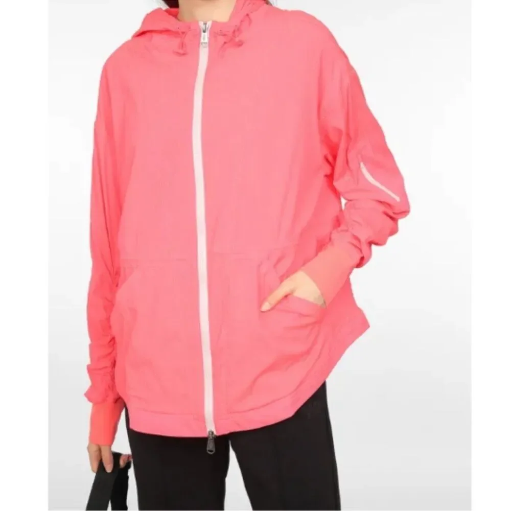 Free People Movement Run Wild Jacket Pink Size S